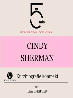 cover image of Cindy Sherman